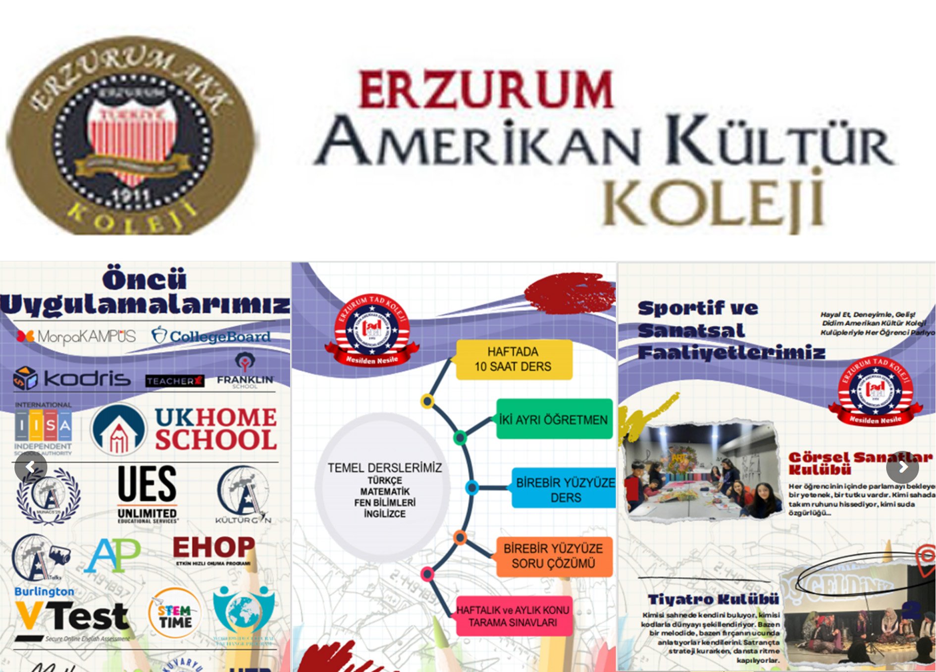 ERZURUM TÜRK AMERİKAN KOLEJİNDEN ÜYELERİMİZE ÖZEL İNDİRİM