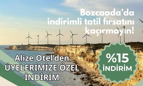 ALİZE OTEL'DEN ÜYELERİMİZE ÖZEL İNDİRİM