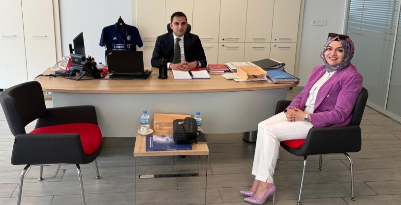 SAVAŞ, ZİRAAT BANKASI SATIŞ PERFORMANS MÜDÜRÜ ALPARGU'YU ZİYARET ETTİ