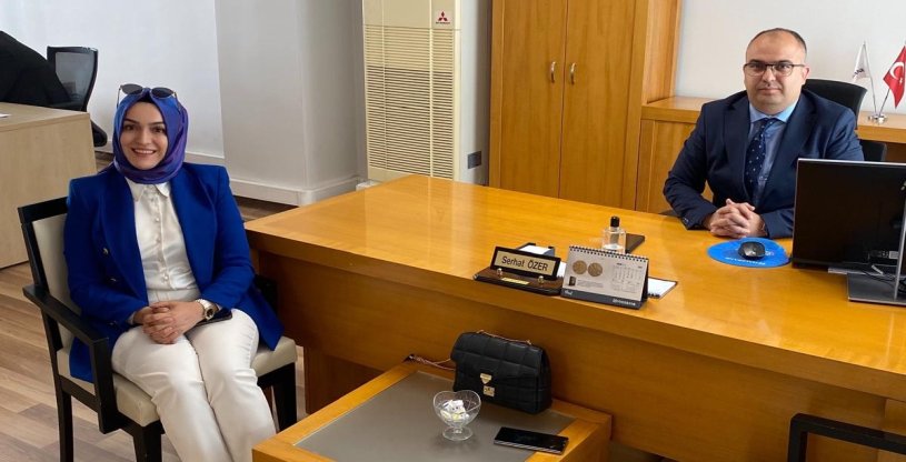 SAVAŞ, HALKBANK ERZURUM BÖLGE KOORDİNATÖRLÜĞÜNÜ ZİYARET ETTİ