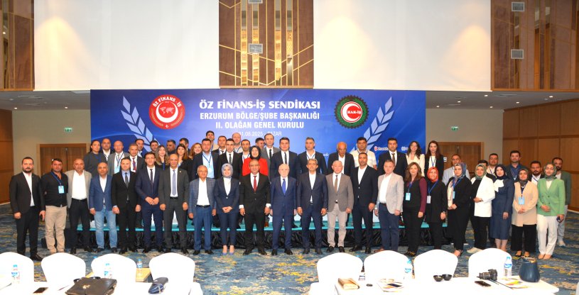 SENDİKAMIZ ERZURUM BÖLGE BAŞKANLIĞI 2. OLAĞAN GENEL KURULU YAPILDI