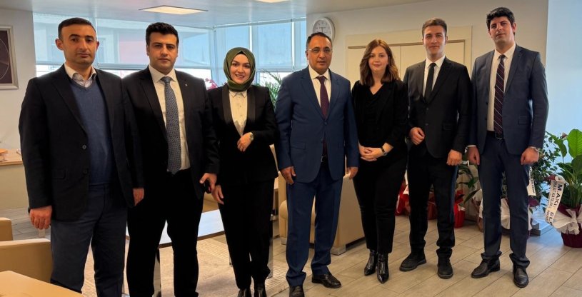 SAVAŞ, ZİRAAT BANKASI ERZURUM BÖLGE BAŞKANI BEDİR'E 'HAYIRLI OLSUN' ZİYARETİNE BULUNDU