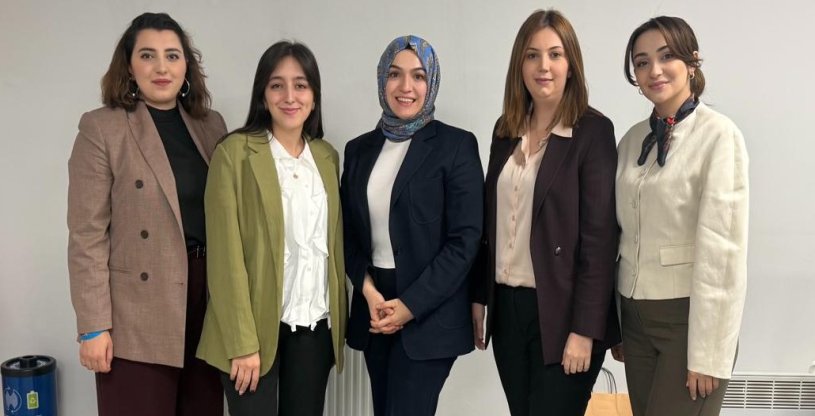 SAVAŞ, HALKBANK AYAZPAŞA ŞUBESİNİ ZİYARET ETTİ