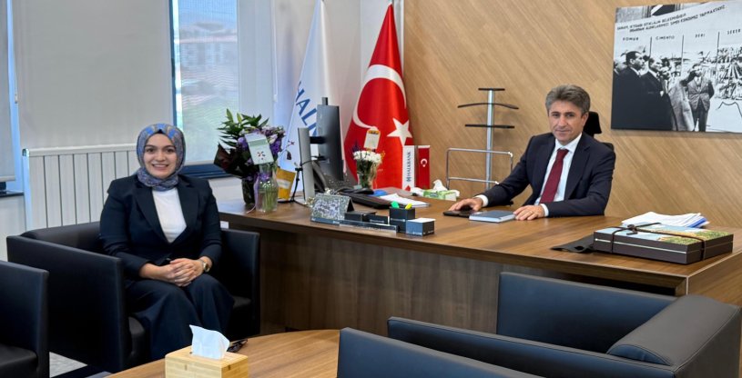 SAVAŞ, HALKBANK MALATYA BÖLGE KOORDİNATÖRÜ YİĞİT'E HAYIRLI OLSUN ZİYARETİNDE BULUNDU