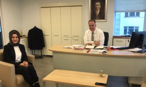 SAVAŞ, ZİRAAT BANKASI BÖLGE BAŞKANI ŞENCAN'I ZİYARET ETTİ