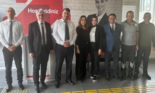 SAVAŞ, ZİRAAT BANKASI ÇAT ŞUBESİNİ ZİYARET ETTİ