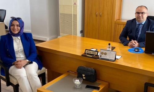 SAVAŞ, HALKBANK ERZURUM BÖLGE KOORDİNATÖRLÜĞÜNÜ ZİYARET ETTİ