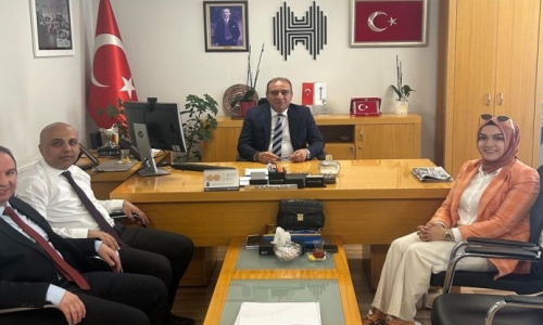 SAVAŞ, HALKBANK ERZURUM BÖLGE KOORDİNATÖRÜ AYYILDIZ'I ZİYARET ETTİ