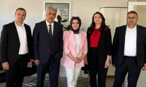 SAVAŞ, HALKBANK KARS ŞUBESİNE 'HAYIRLI OLSUN' ZİYARETİNDE BULUNDU
