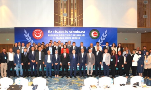 SENDİKAMIZ ERZURUM BÖLGE BAŞKANLIĞI 2. OLAĞAN GENEL KURULU YAPILDI