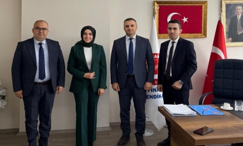 SAVAŞ'A 'HALKBANK ERZURUM BÖLGE KORDİNATÖRLÜĞÜNDEN 'HAYIRLI OLSUN' ZİYARETİ YAPILDI
