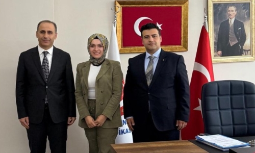 SAVAŞ'A, ZİRAAT BANKASI ERZURUM BÖLGE BAŞKANI SARI 'HAYIRLI OLSUN' ZİYARETİNDE BULUNDU