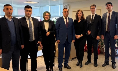 SAVAŞ, ZİRAAT BANKASI ERZURUM BÖLGE BAŞKANI BEDİR'E 'HAYIRLI OLSUN' ZİYARETİNE BULUNDU