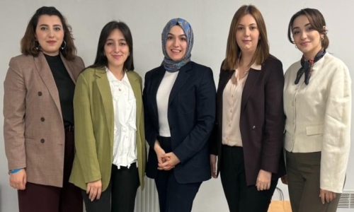 SAVAŞ, HALKBANK AYAZPAŞA ŞUBESİNİ ZİYARET ETTİ