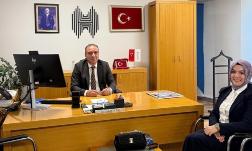 SAVAŞ, HALKBANK BÖLGE KOORDİNATÖRÜ AYYILDIZ'I ZİYARET ETTİ