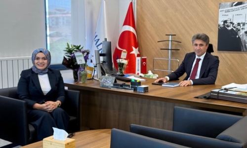 SAVAŞ, HALKBANK MALATYA BÖLGE KOORDİNATÖRÜ YİĞİT'E HAYIRLI OLSUN ZİYARETİNDE BULUNDU